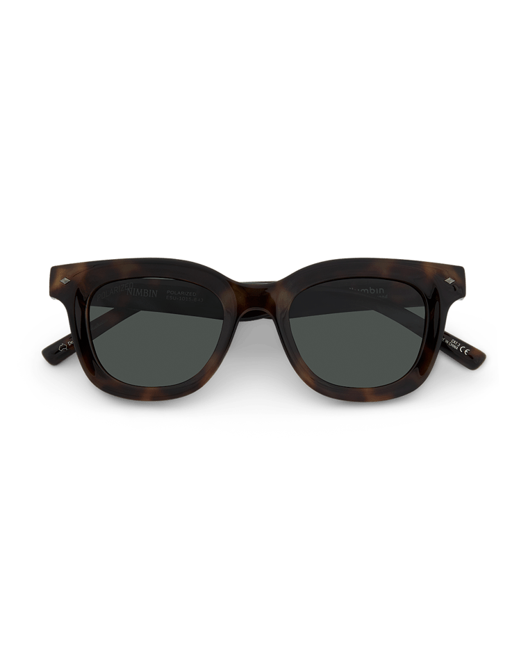 Nimbin Universal Sunglass Coconut/Green Sunglasses & Glasses Wollumbin