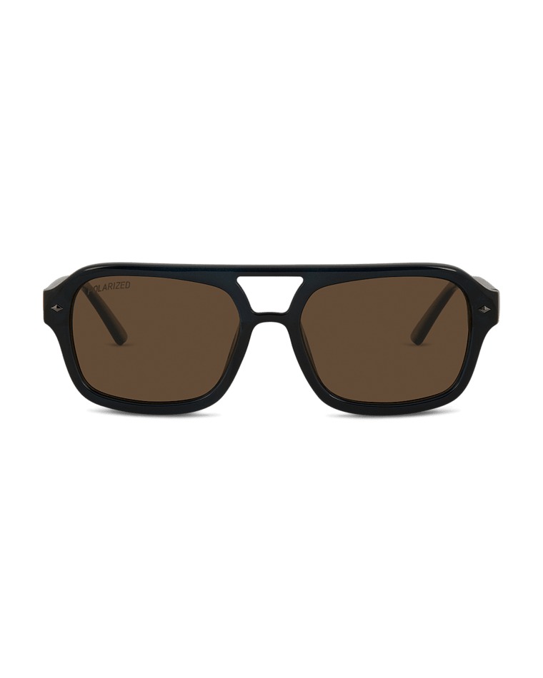 Mullumbimby Universal Sunglass Charcoal/Brown Sunglasses & Glasses Wollumbin