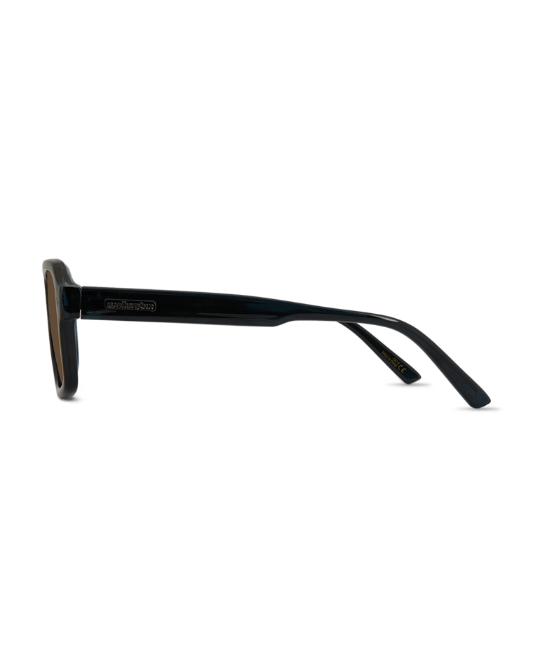 Mullumbimby Universal Sunglass Charcoal/Brown Sunglasses & Glasses Wollumbin