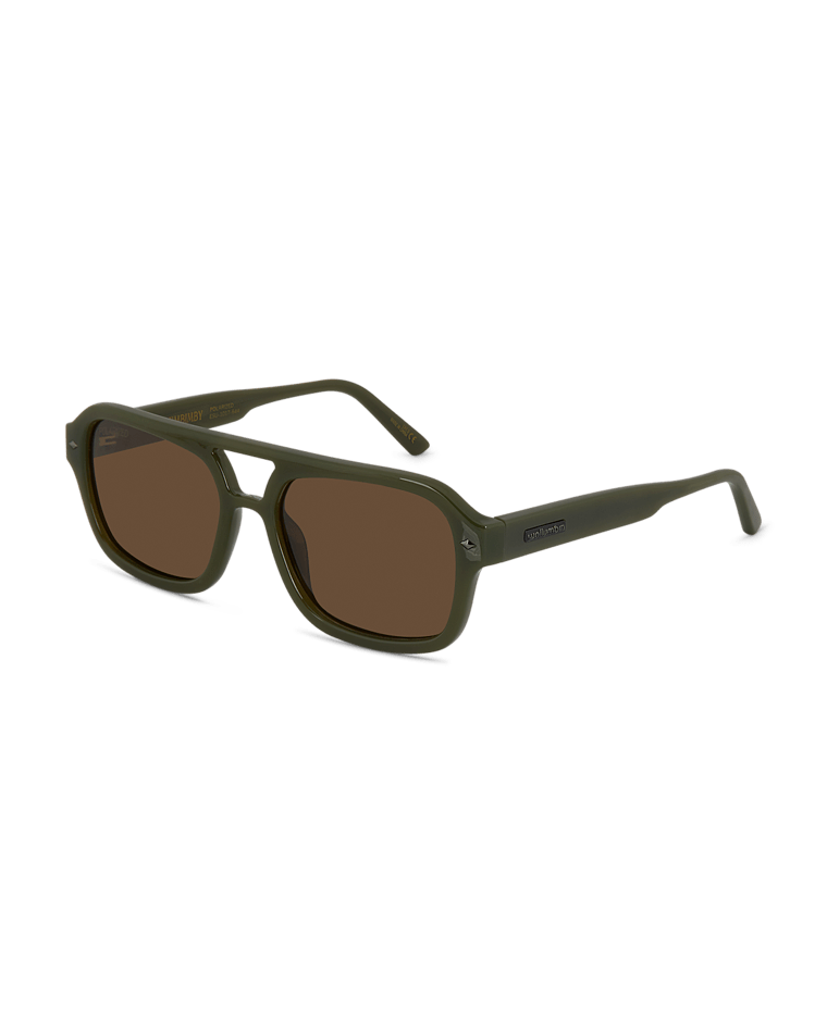Mullumbimby Universal Sunglass Charcoal/Brown Sunglasses & Glasses Wollumbin