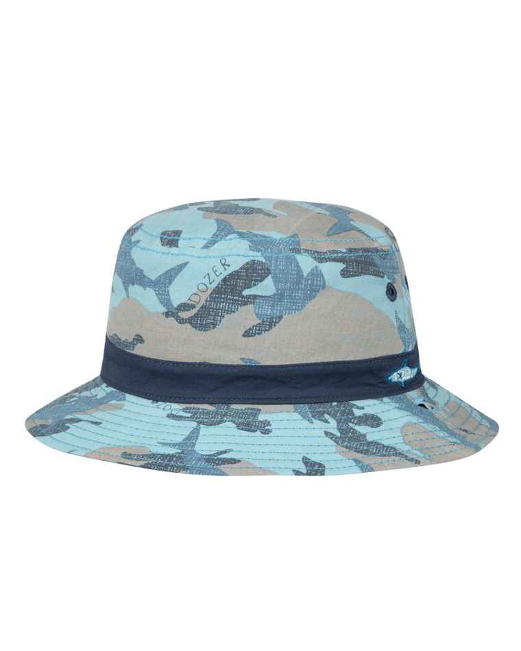 Dozer Boys Bucket Hat Reef Blue Kids Hats Dozer