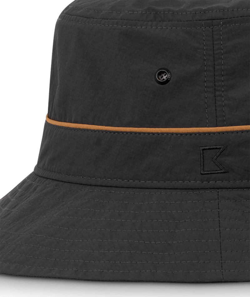 Leeman Mens Bucket Charcoal Mens Hats Kooringal