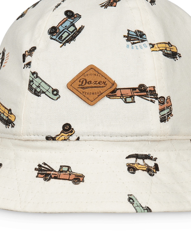Bowen Baby Boys Floppy Natural Kids Hats Dozer