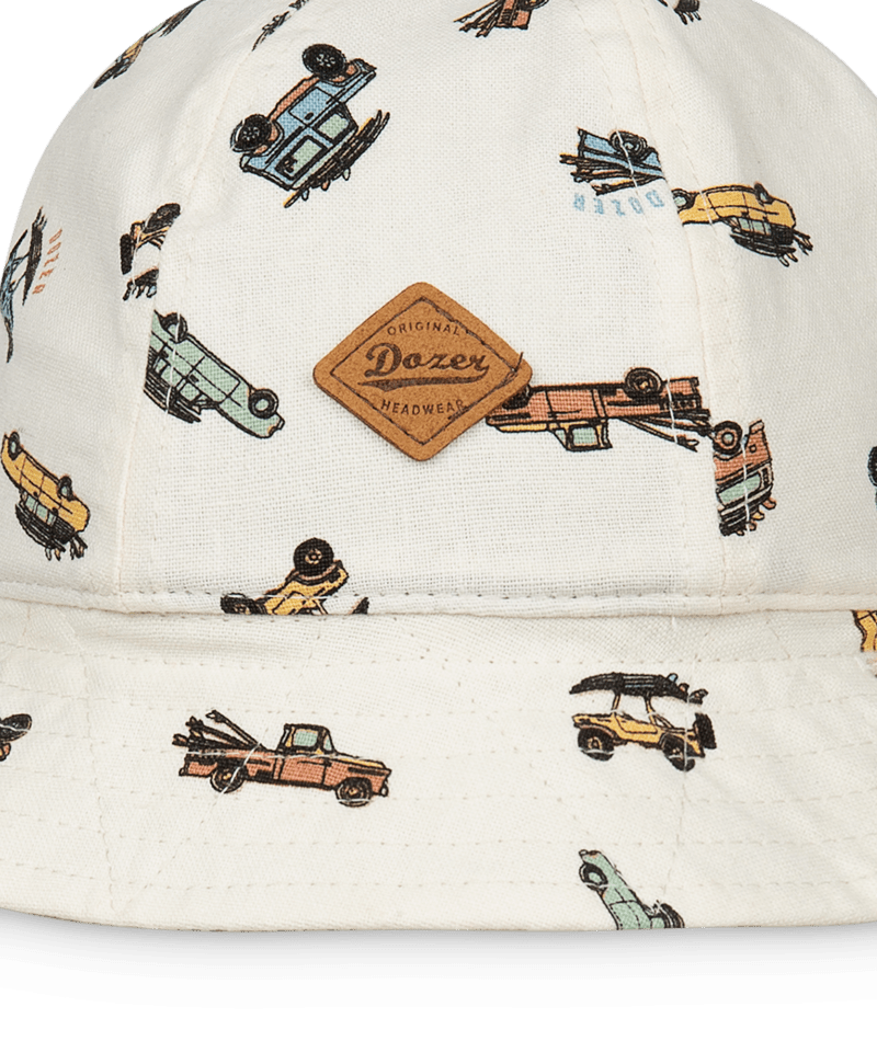 Bowen Baby Boys Floppy Natural Kids Hats Dozer