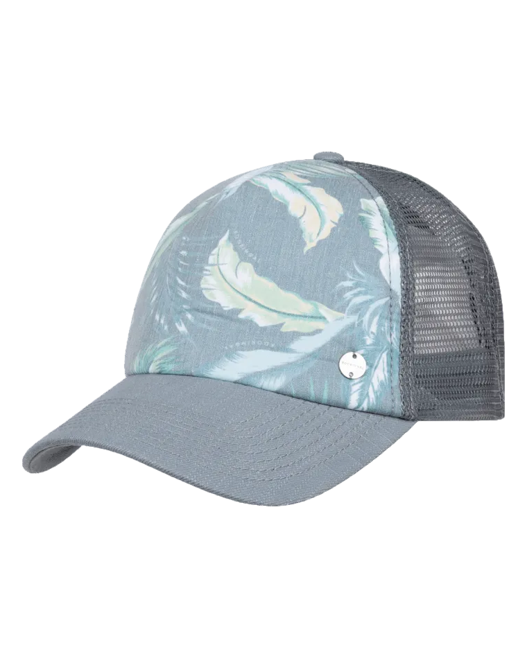 Gidget Womens Trucker Cap Blue Hats & Millinery Kooringal