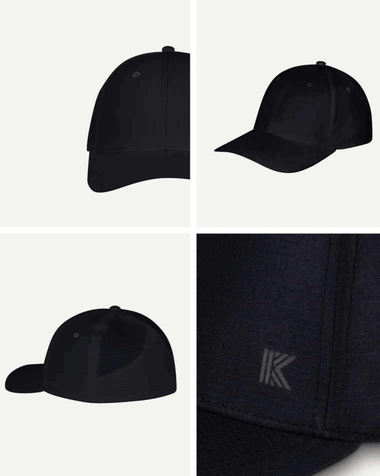 Runaway Womens Sports Cap Black Hats & Millinery Kooringal