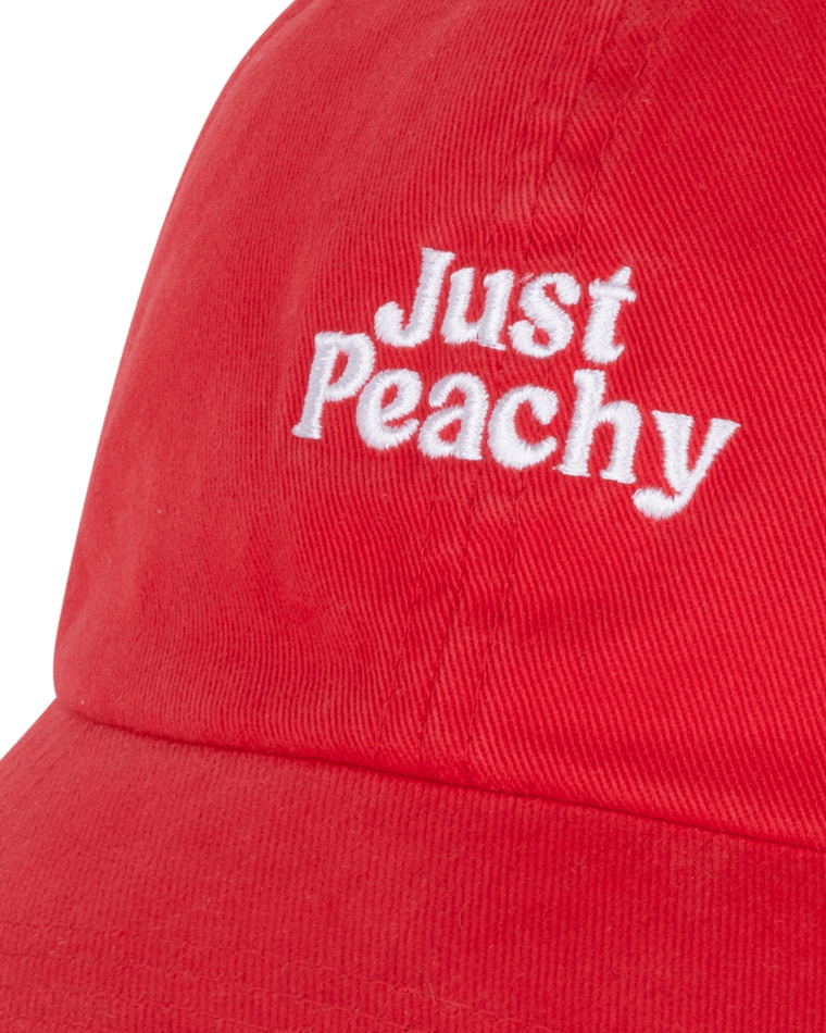 Slogan Bay Womens Dad Cap Red Hats & Millinery Kooringal