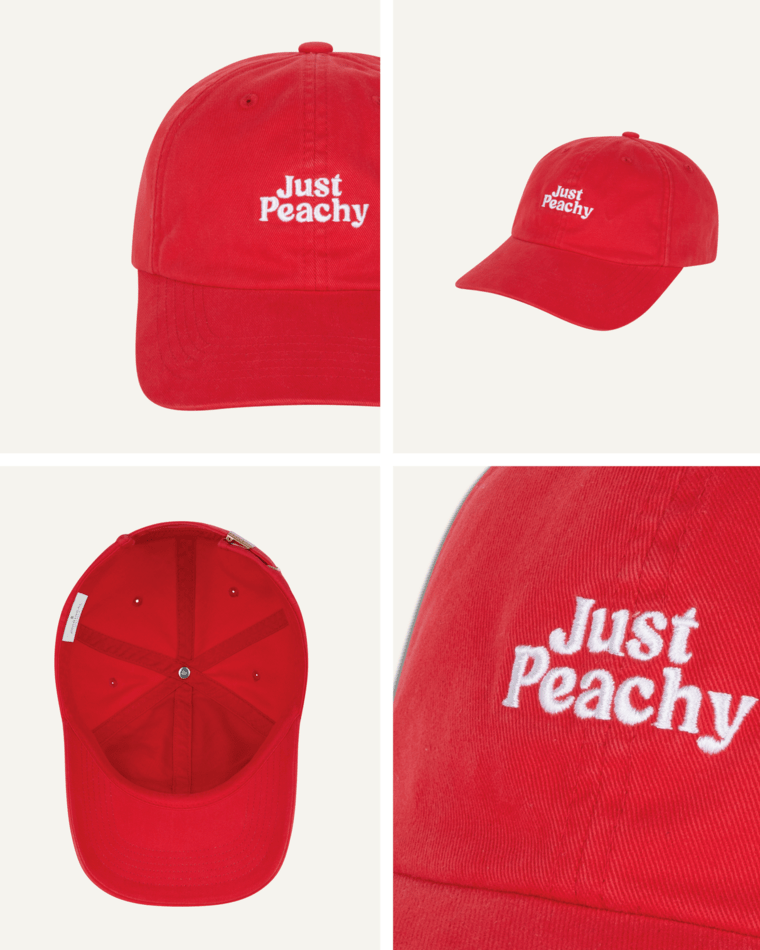 Slogan Bay Womens Dad Cap Red Hats & Millinery Kooringal
