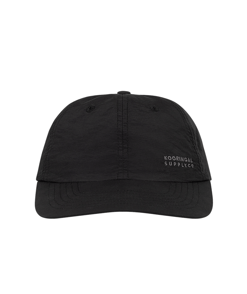 Men's Casual Cap Campbell Black Hats & Millinery Kooringal