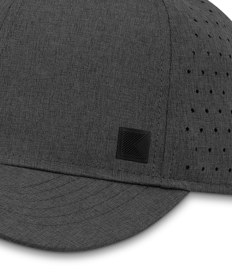 Glade Mens Sports Cap Charcoal Hats & Millinery Kooringal