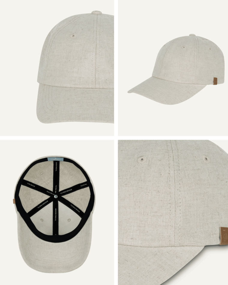 Daydream Mens Casual Cap Natural Mens Hats Kooringal