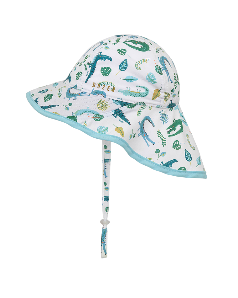 Snapper Baby Boys Legionnaire Floppy White Kids Hats Dozer