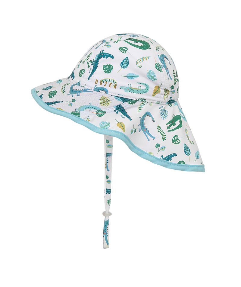 Snapper Baby Boys Legionnaire Floppy White Kids Hats Dozer