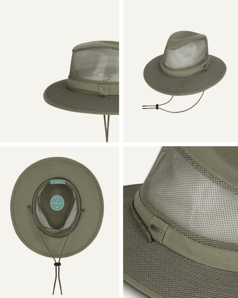Wanderer Mens Drover Olive Mens Hats Kooringal