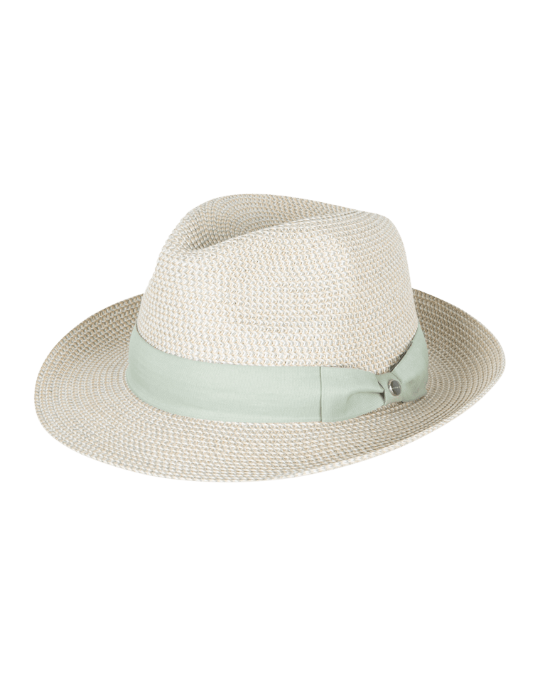 Mosman Womens Fedora Sage Hats & Millinery Kooringal S (56cm)