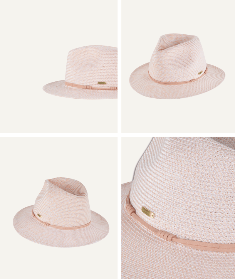 Canwell Womens Safari Blush Hats & Millinery Kooringal