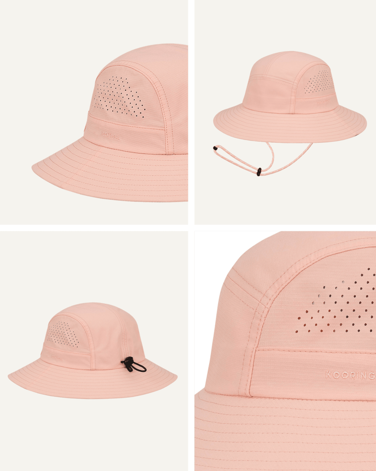 Woodleigh Womens Hiker Dusty Pink Hats & Millinery Kooringal