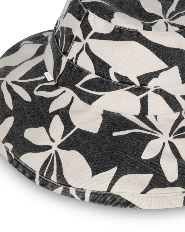 Womens Floppy Coral Bay Black Hats & Millinery Kooringal