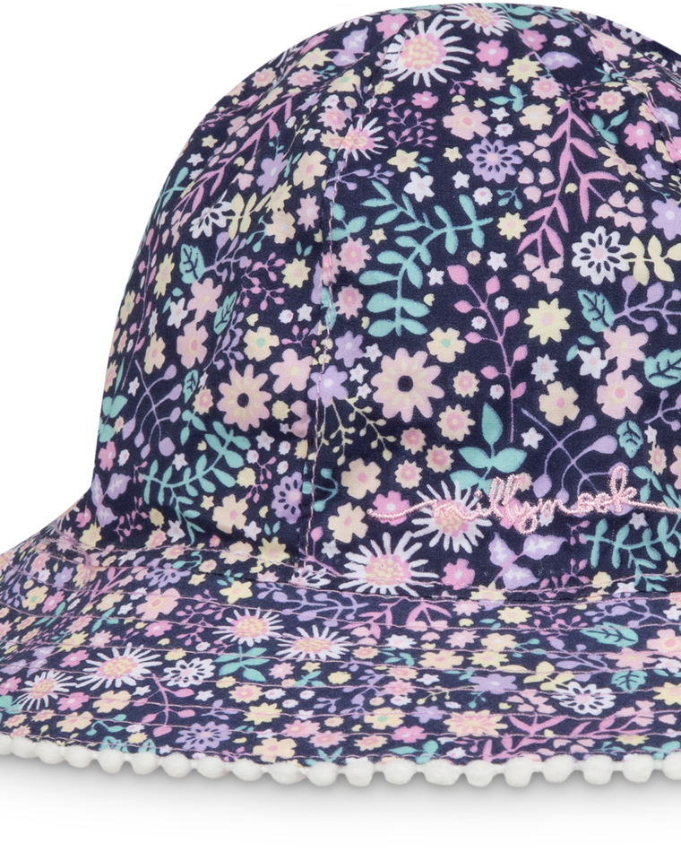 Baby Girls Floppy Hat Tilly Navy Kids Hats Millymook