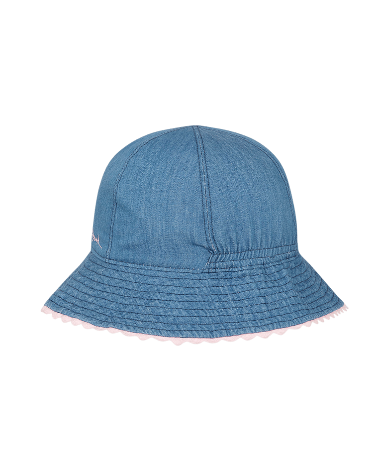 Ceduna Baby Girls Floppy Chambray Kids Hats Millymook