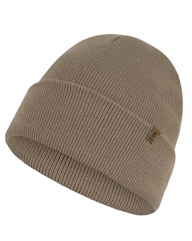 Bolaro Mens Beanie Oatmeal Hats & Millinery Kooringal