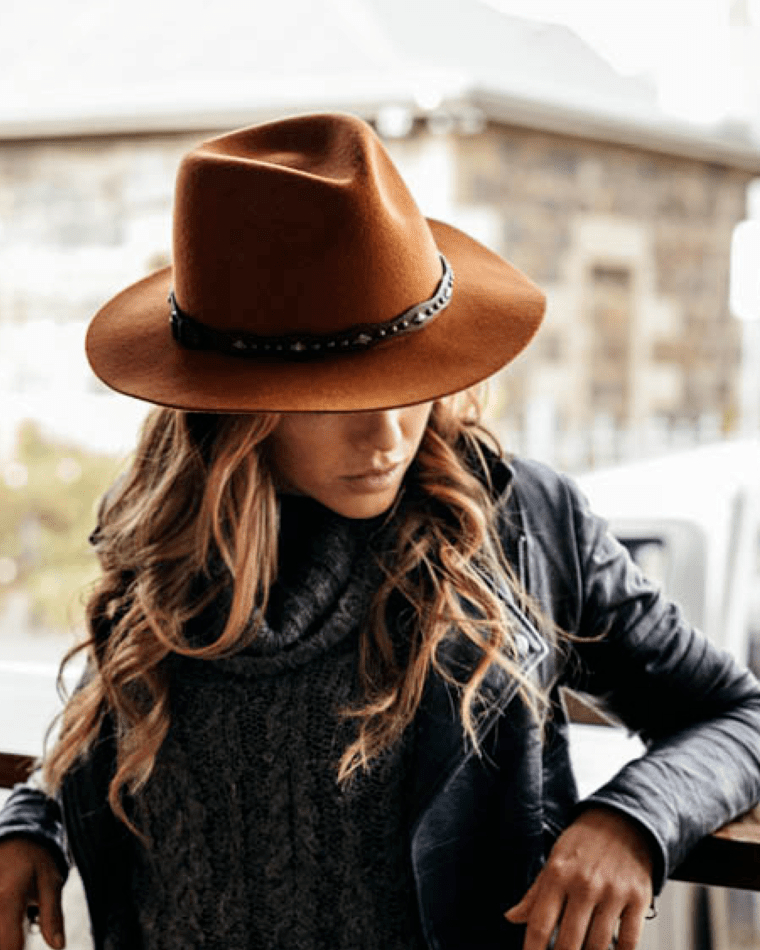 Womens Safari Gigi Rust Hats & Millinery Kooringal