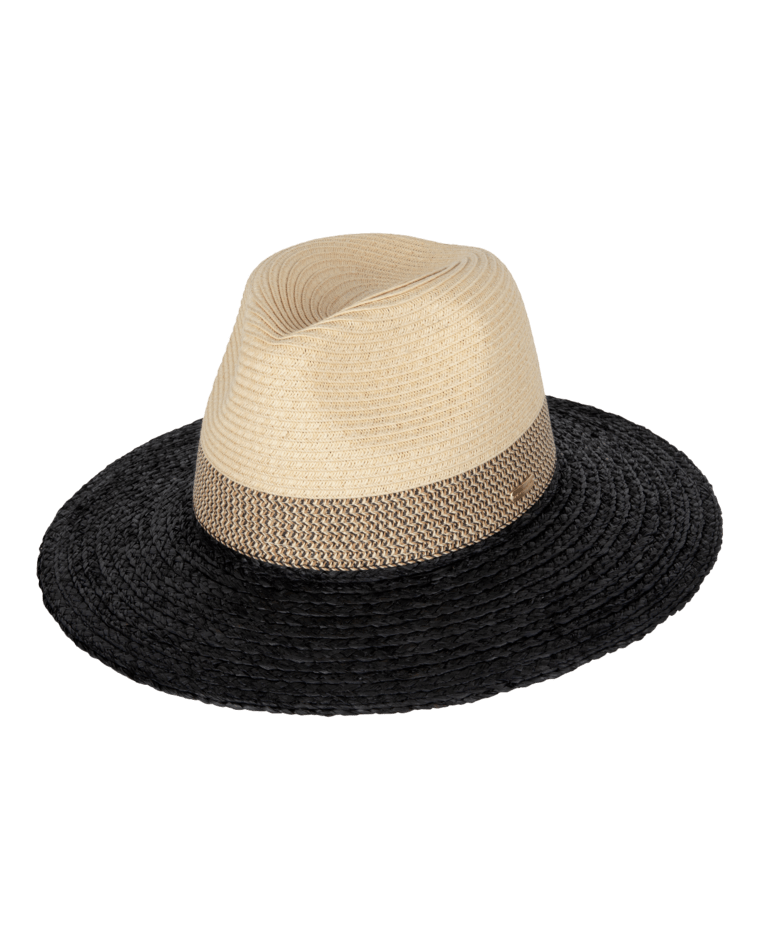 Mimosa Womens Safari Black/Natural Hats & Millinery Kooringal