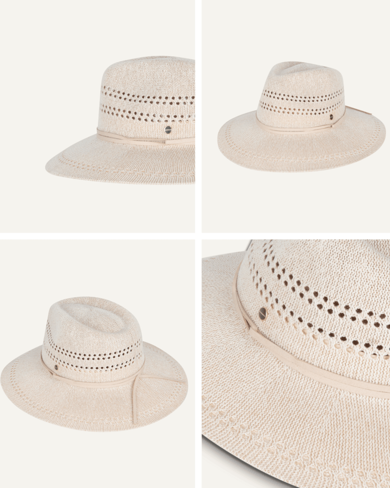 Fitzroy Womens Safari Beige Hats & Millinery Kooringal