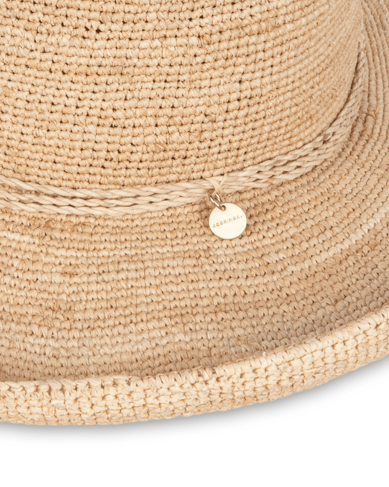 Womens Upturn Maria Natural Hats & Millinery Kooringal