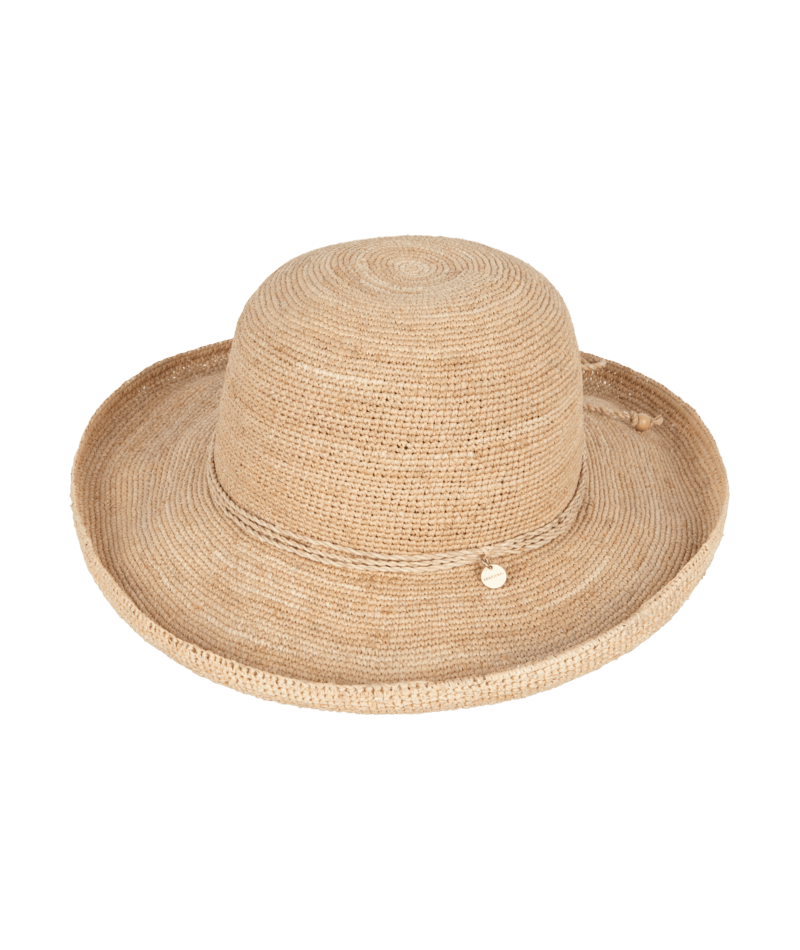 Womens Upturn Maria Natural Hats & Millinery Kooringal