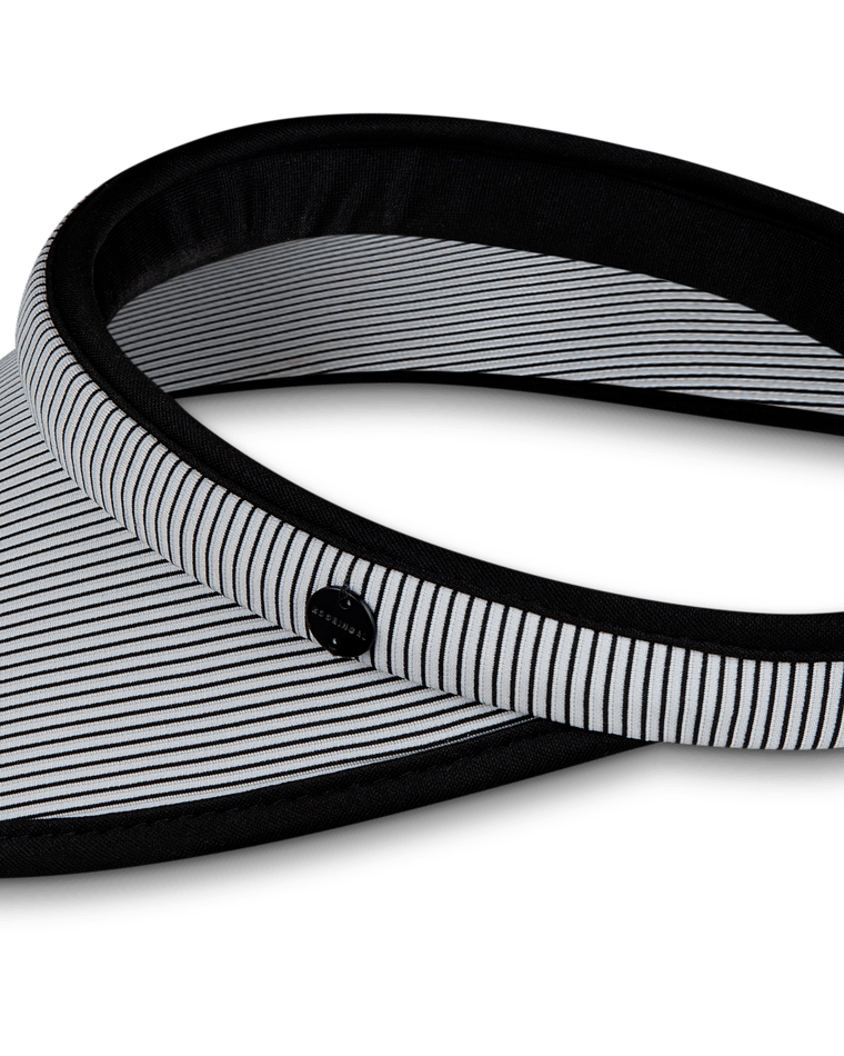 Elliston Womens Visor Black Hats & Millinery Kooringal