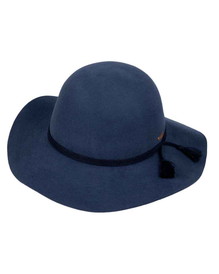 Girls Wide Brim Hat Aubrie Navy Kids Hats Millymook S