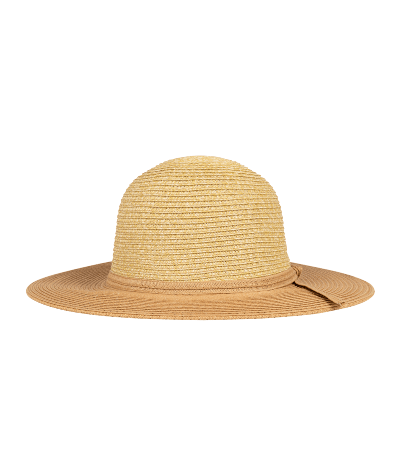 Santa Cruz Womens Mid Brim Two Tone Natural Hats & Millinery Kooringal