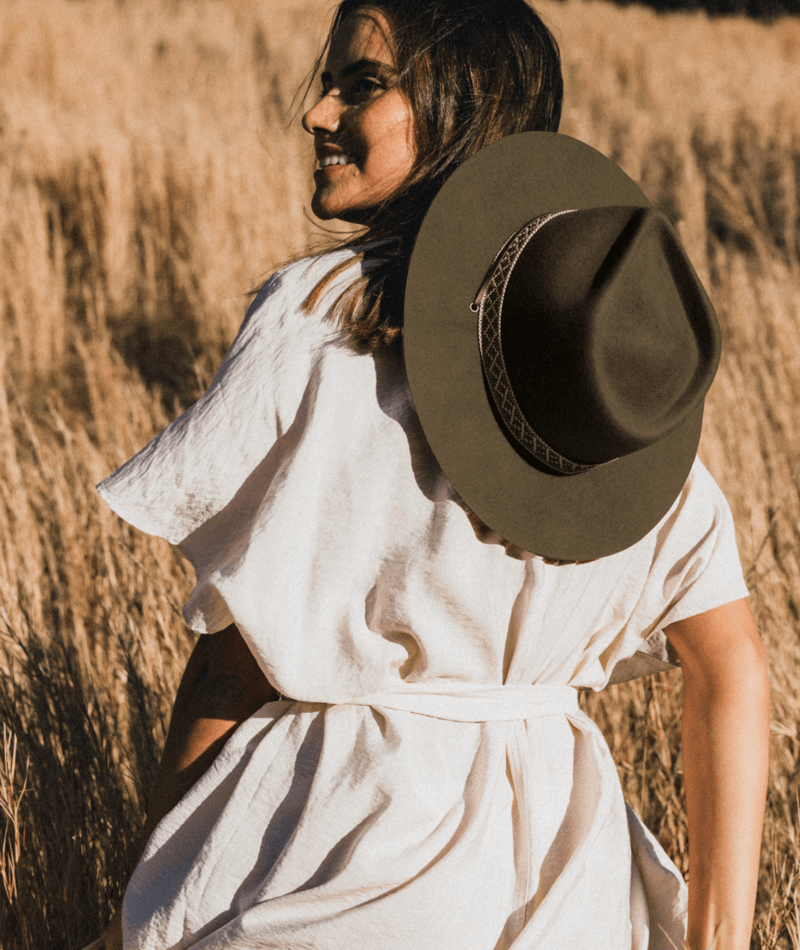 Womens Wide Brim Phoenix Black Hats & Millinery Kooringal