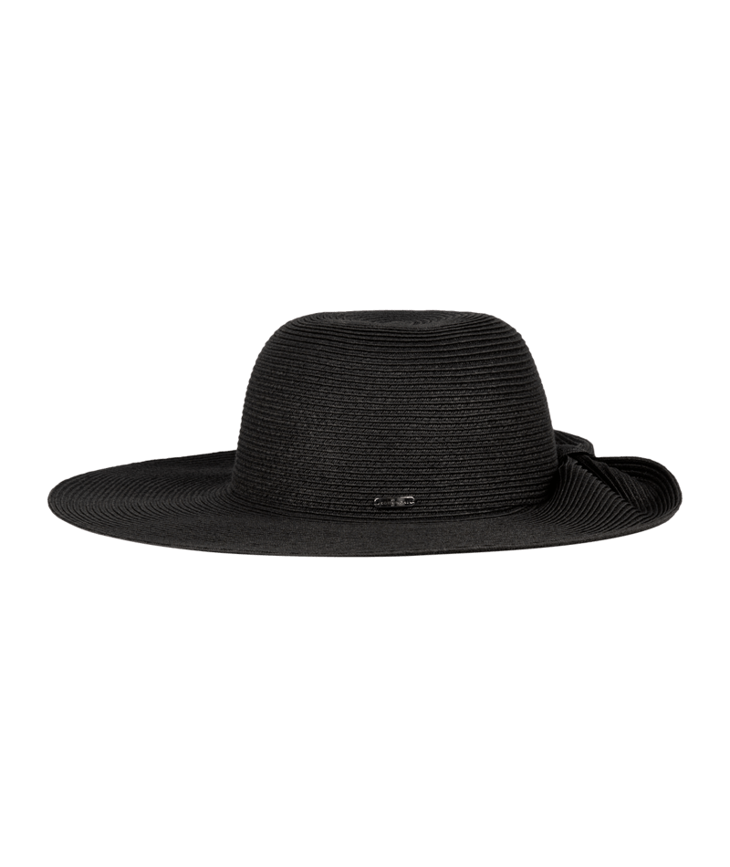 Womens Wide Brim Palm Cove Black - Global Free Style