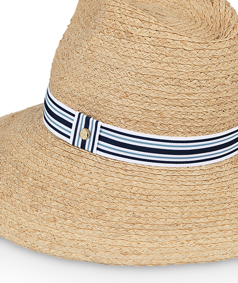 Hampton Womens Wide Brim Natural Hats & Millinery Kooringal