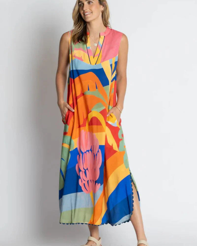 Hermina Maxi Print - Global Free Style