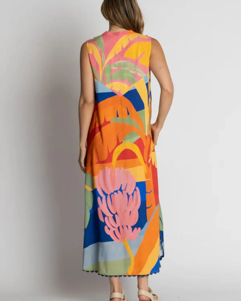 Hermina Maxi Print - Global Free Style