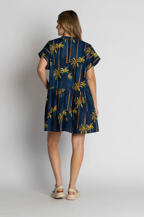 Badira Dress Navy Dresses Lula Life