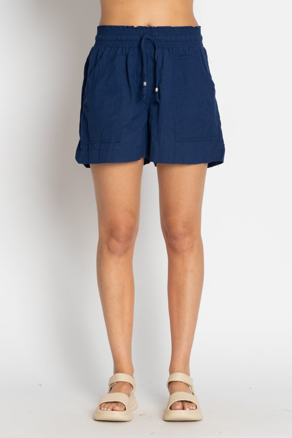 Beach Shorts Navy Bottoms Lula Life