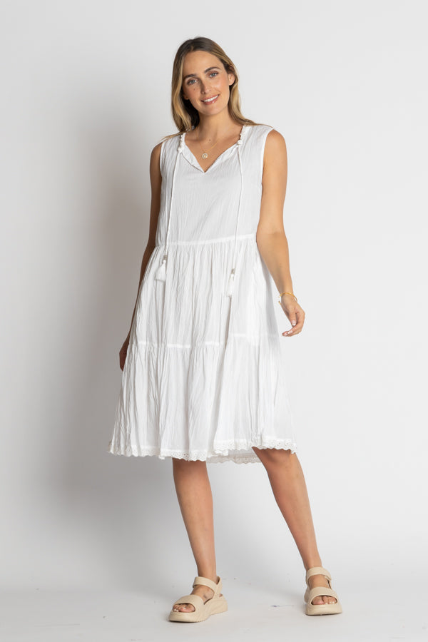 Celeste Dress White Dresses Lula Life