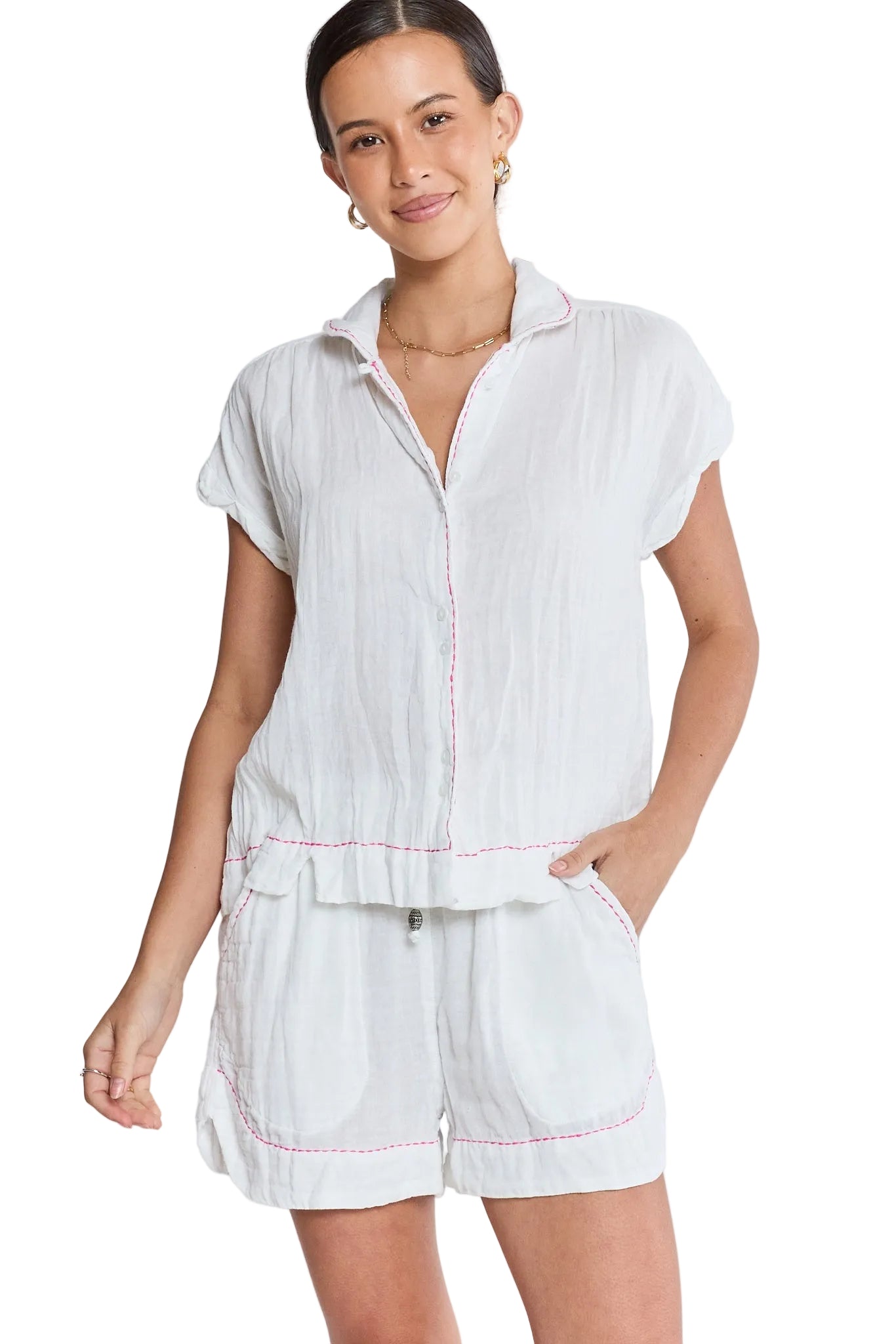 Florida Top White Tops Lula Life S(37)