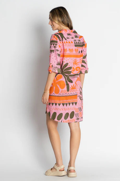 Godiva Shirtmaker Coral Dresses Lula Life