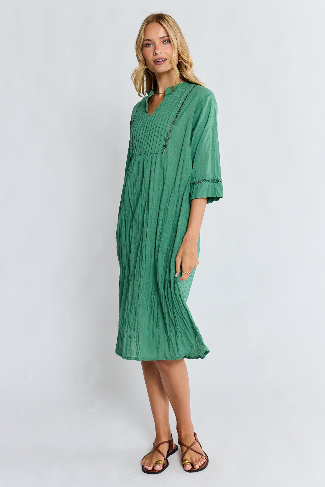Laverne Kaftan Gumleaf Dresses Lula Life