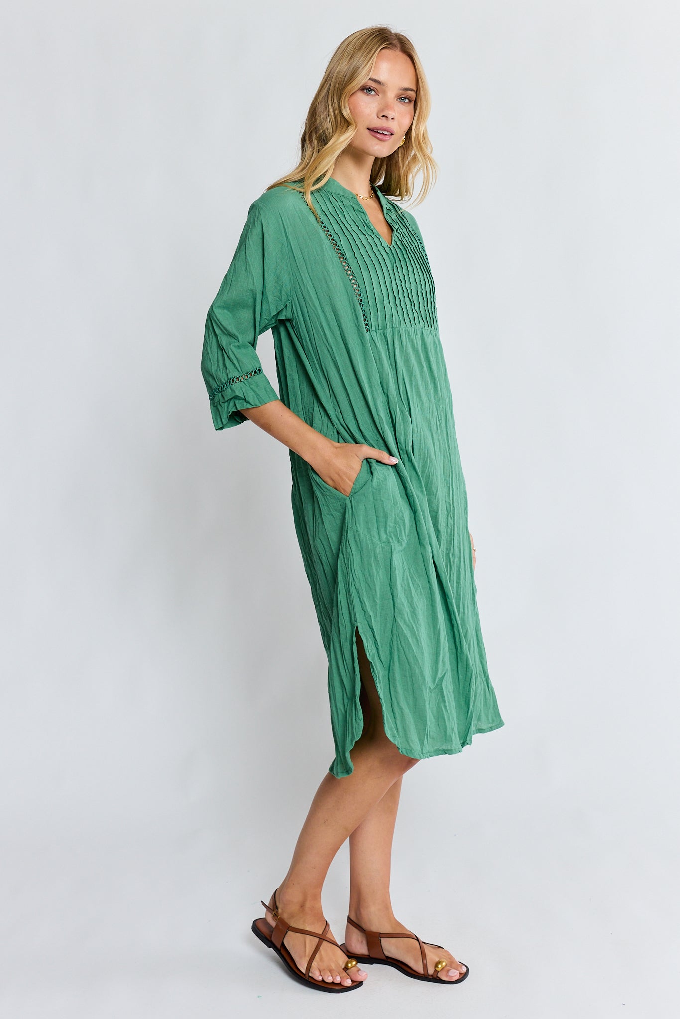 Laverne Kaftan Gumleaf Dresses Lula Life