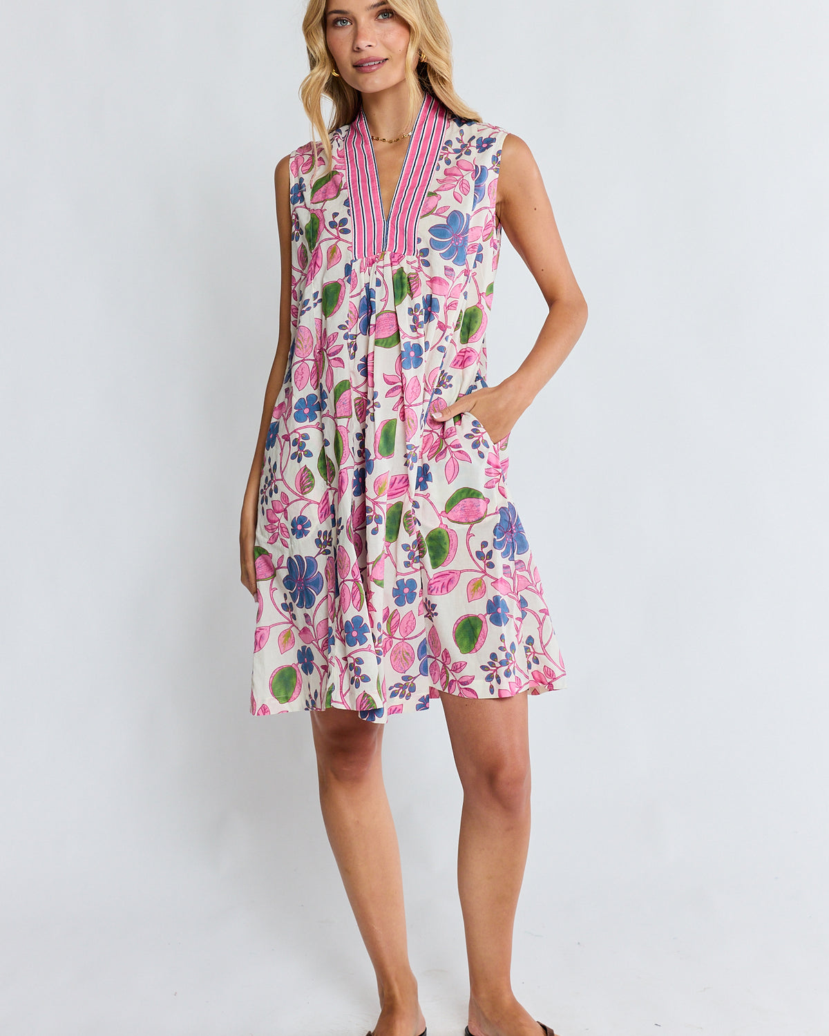 Marais Slvless Dress Multi Dresses Lula Life