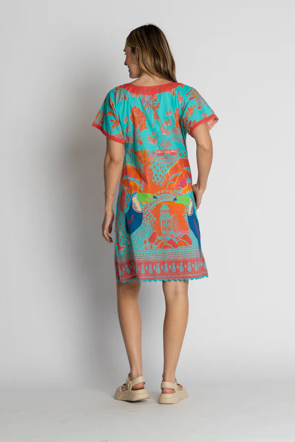 Marquita Dress Lagoon - Global Free Style