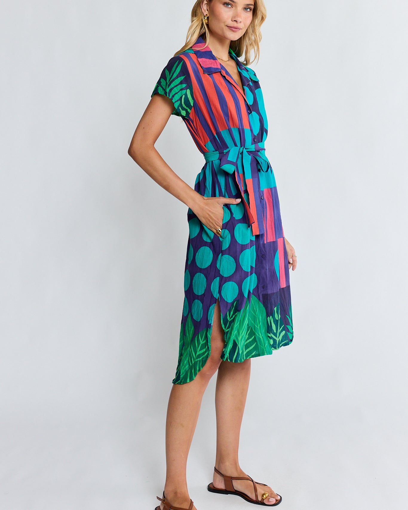 Rhea Shirtmaker Navy Tops Lula Life