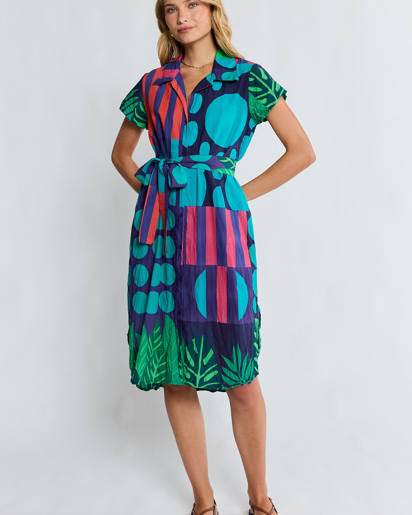 Rhea Shirtmaker Navy Tops Lula Life