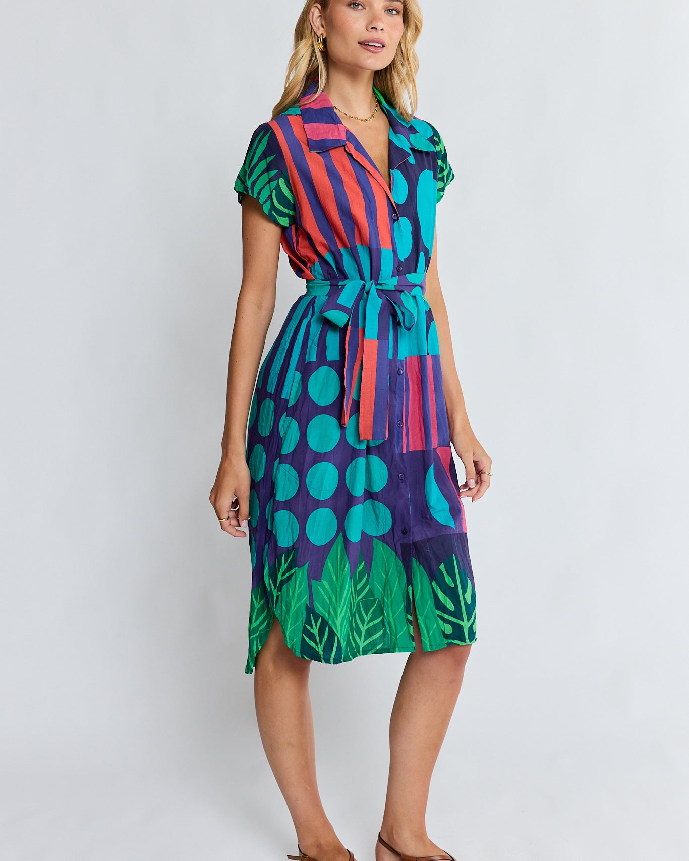 Rhea Shirtmaker Navy Tops Lula Life